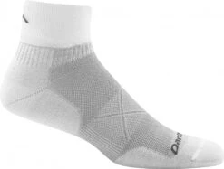 Darn Tough Vertex 1/4 Sock Ultra-Light Cushion -Vasque Store 1770 lightgray