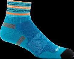 Darn Tough Vertex 1/4 Sock Ultra-Light Cushion -Vasque Store opplanet darn tough vertex 1 4 ultra light cushion sock mens teal extra large 1009 teal xl darn main