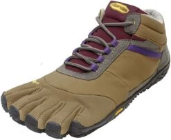 Vibram FiveFingers Trek Ascent Insulated -Vasque Store opplanet vibram fivefingers trek ascent insulated hiking shoe women s khaki grape medium 36